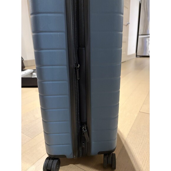 AWAY BIGGER CARRY ON FLEX Spinner Roller Bag Suitcase Luggage Coast Blue 22” - Picture 10 of 16